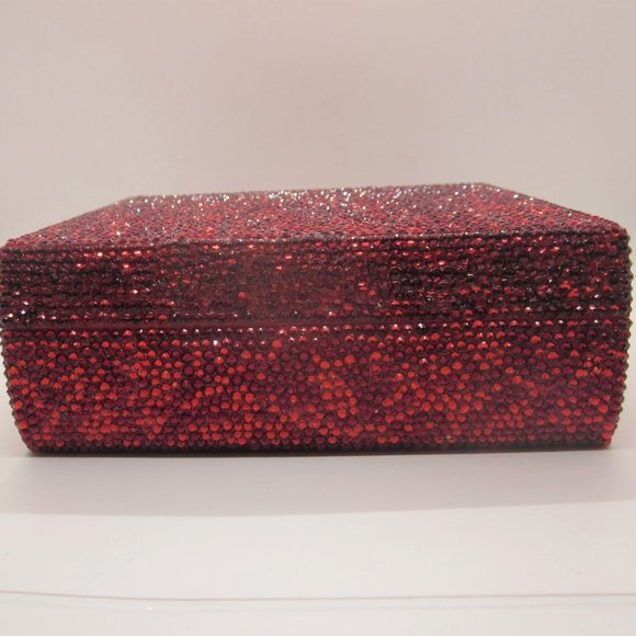 Red Bling Trinket/Cigar Box - Picture 3 of 5